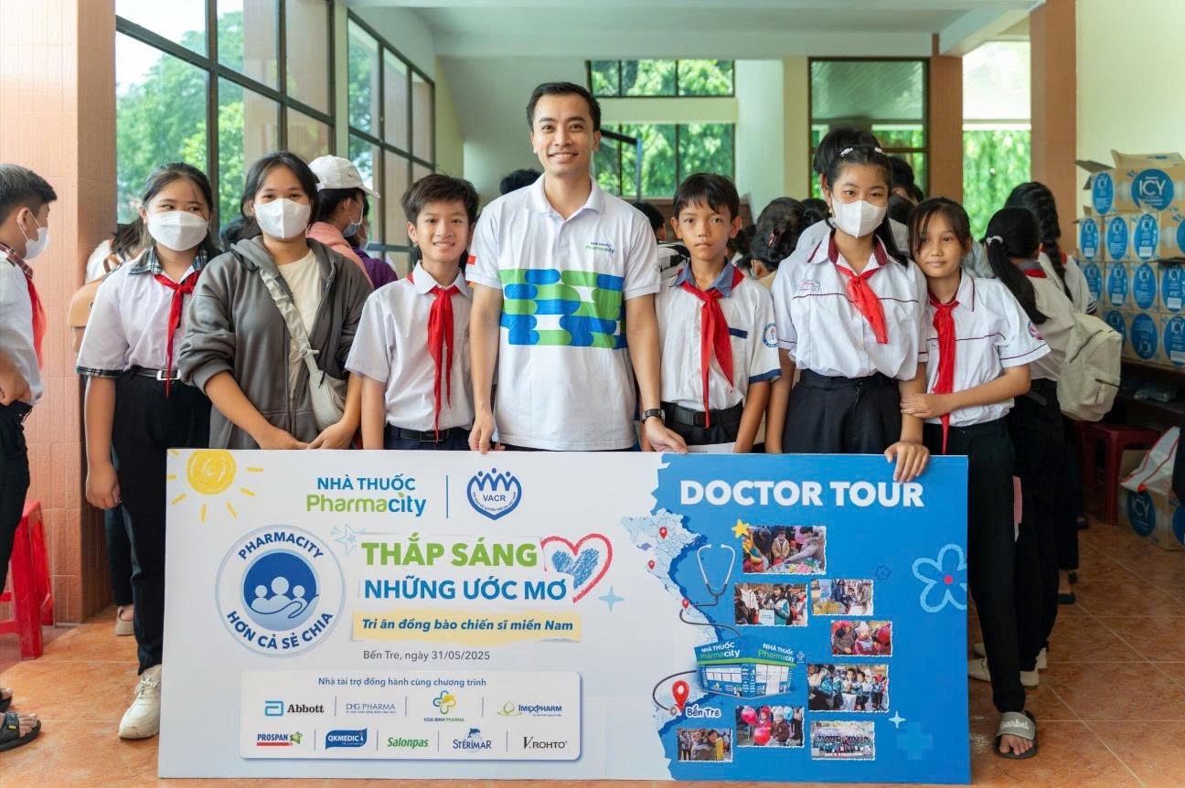 Hoà Bình Pharma tham gia ctrinh từ thiện