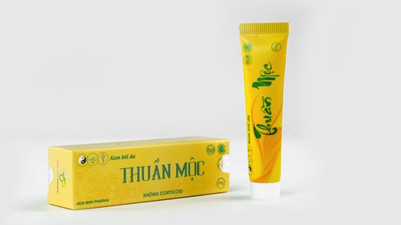 Kem bôi da Thuần Mộc được nghiên cứu với công thức kết hợp giữa dược liệu truyền thống và hoạt chất hiện đại