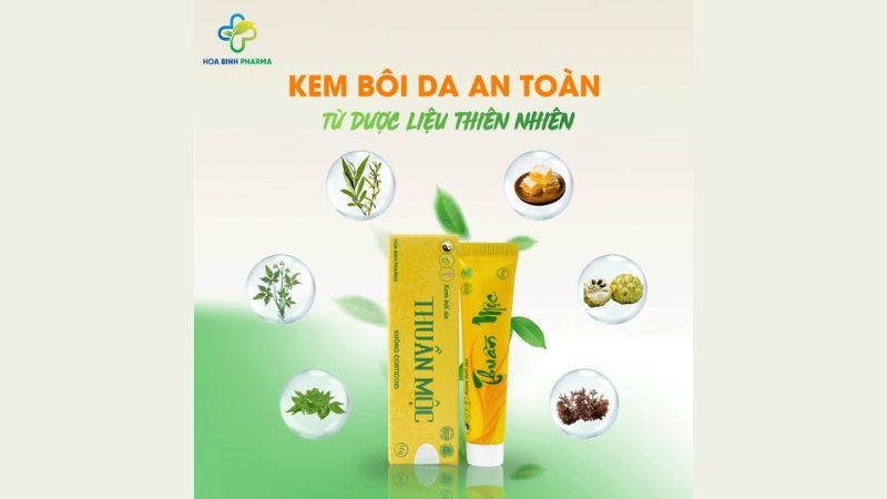 Kem bôi da Thuần Mộc là sự kết hợp giữa các thảo dược quý trong Đông y và những hoạt chất hiện đại